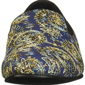 TALLIA | Shoes | Tallia Quinzio Blue Embroidered Smoking  display picture 2